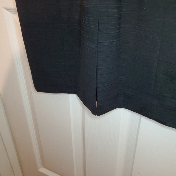 Classiques EntierBlack Enna Scoop Neck Sheath Dress Sz 8 - Picture 8 of 13